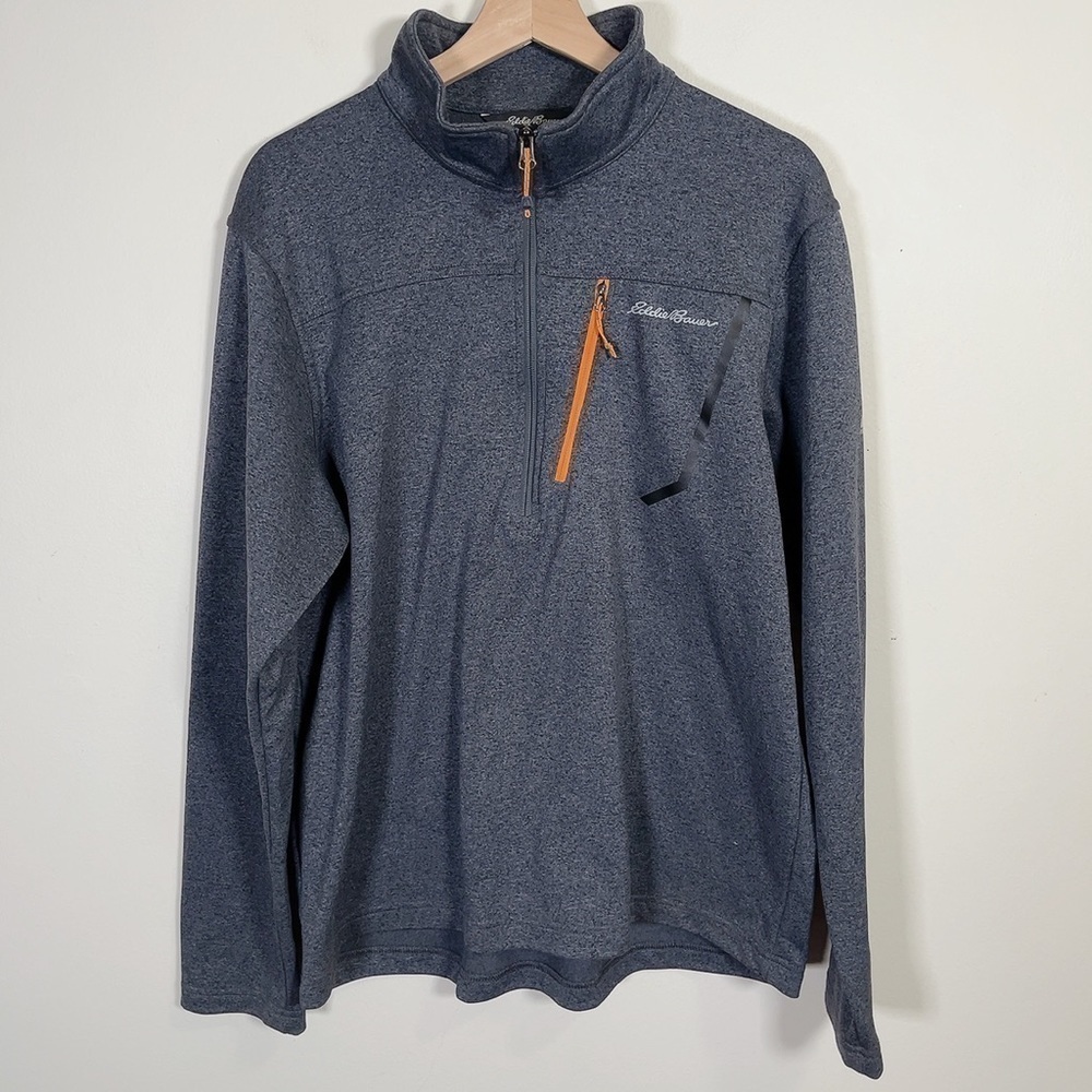 Eddie Bauer Men's Half Zip Long Sleeve Top